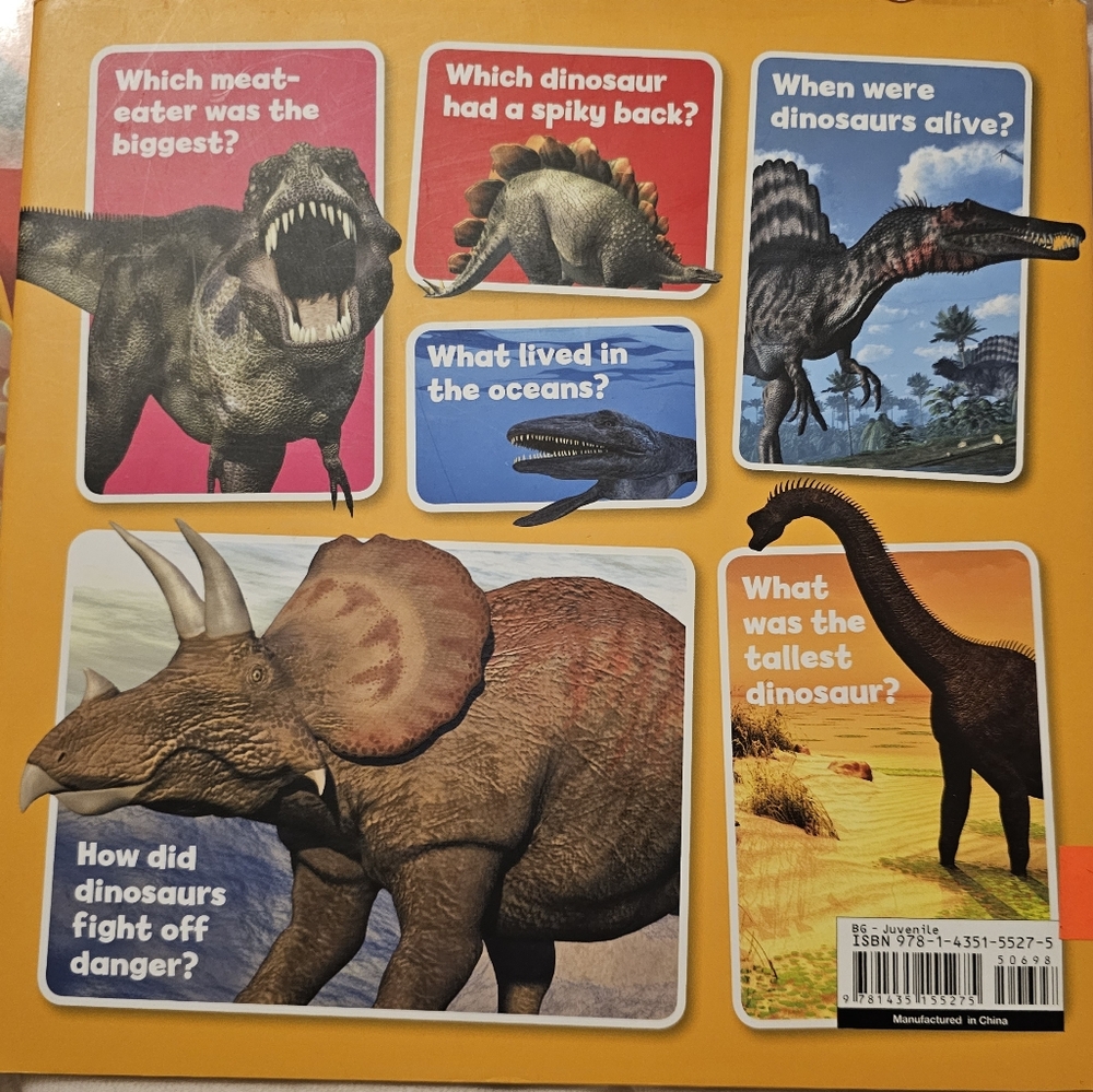My Little Book Set - Weather, Ocean, Dinosaurs And Volcanos - Picture 3 of 9